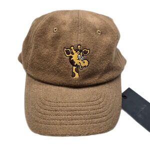 Bonobos Geoffrey Wool‎ Hat Baseball Cap Mens OS Brown 100% Wool $60 NEW